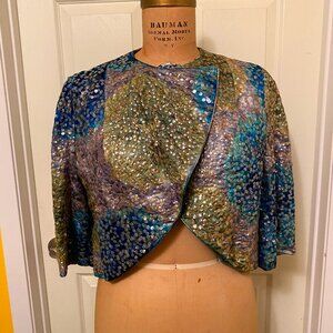 Mr. Blackwell sequin dress and jacket